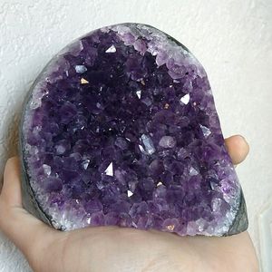 Uruguay Deep Purple Amethyst Cluster Freeform (PLUS FREE GIFT)